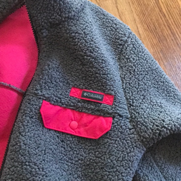Columbia Fuzzy Zip Up - Picture 2 of 2